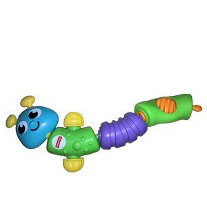 Fisher Price Snap-Lock Caterpillar Infant Toddler Toy